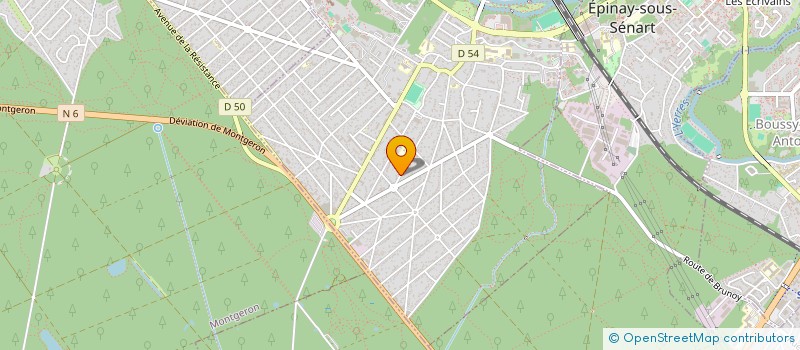 localisation de l'entreprise MADAME OLGA CALDAS  BRUNOY