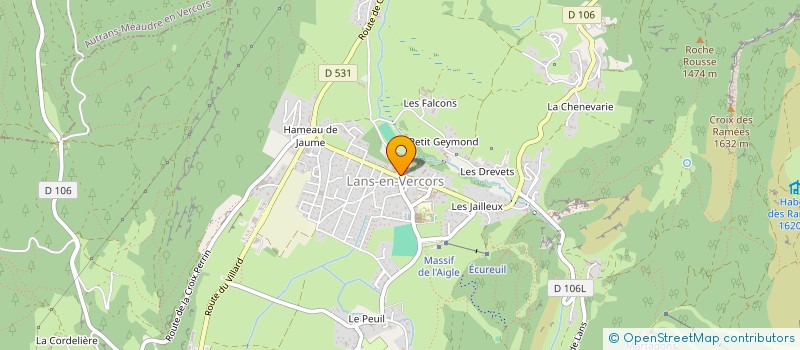 localisation de l'entreprise MADAME OLGA CHIBIROVA  LANS-EN-VERCORS