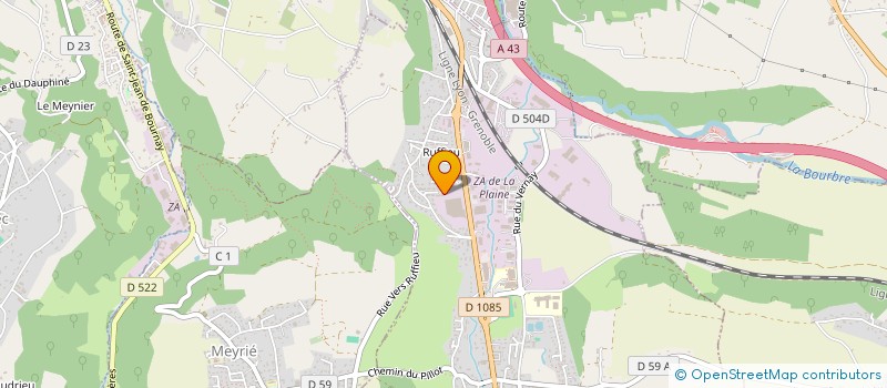 localisation de l'entreprise MADAME OLGA DA SILVA GONCALVES  NIVOLAS-VERMELLE