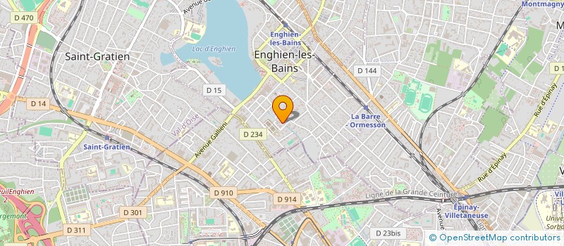 localisation de l'entreprise MADAME OLGA DAVYDZIK à ENGHIEN-LES-BAINS