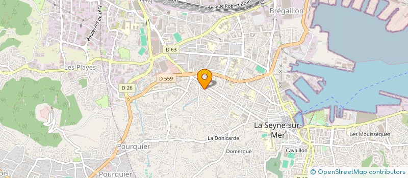 localisation de l'entreprise MADAME OLGA DIAZ DA SILVA à LA SEYNE-SUR-MER