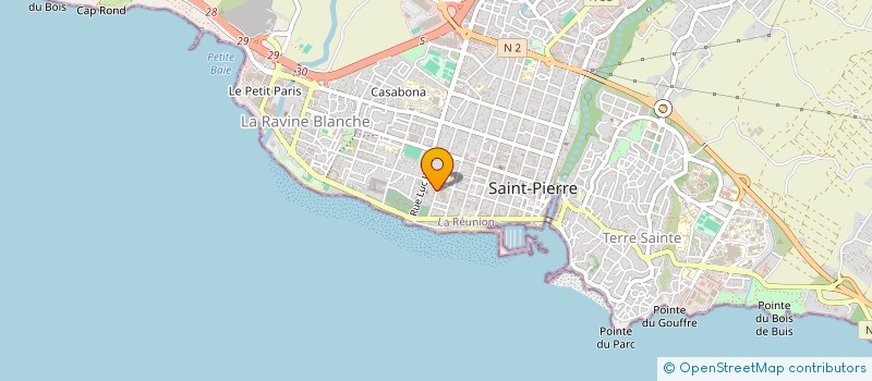 localisation de l'entreprise MADAME OLGA DORSEUIL à SAINT-PIERRE