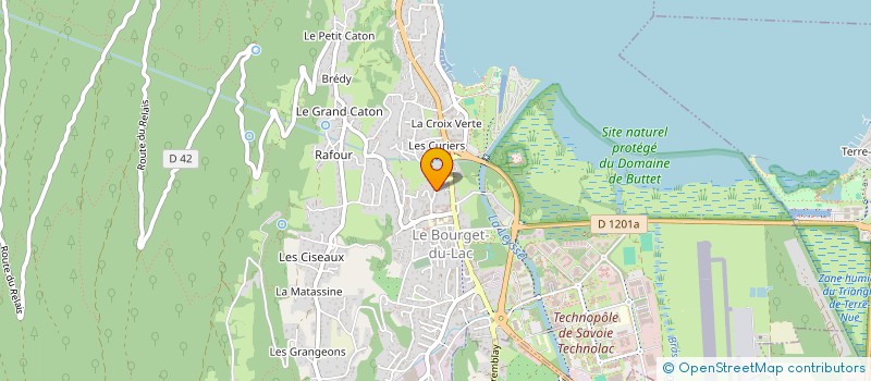 localisation de l'entreprise MADAME OLGA DUBIK  LE BOURGET-DU-LAC