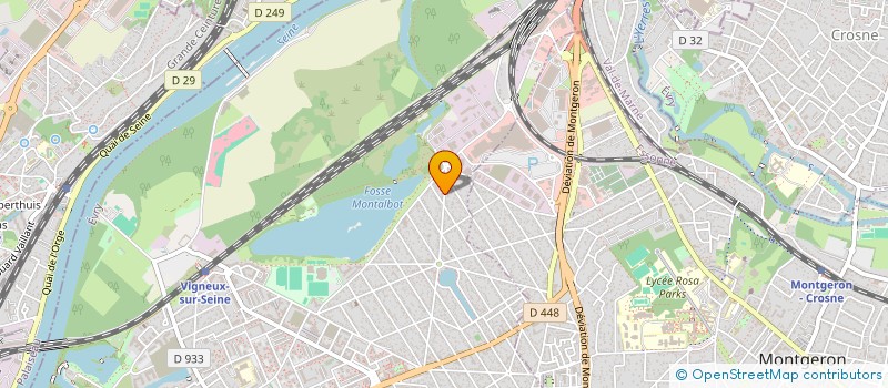 localisation de l'entreprise MADAME OLGA FOCHIN  VILLENEUVE-SAINT-GEORGES