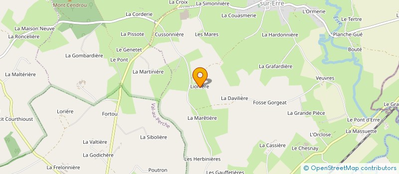 localisation de l'entreprise MADAME OLGA FOURRE à SAINT-HILAIRE-SUR-ERRE
