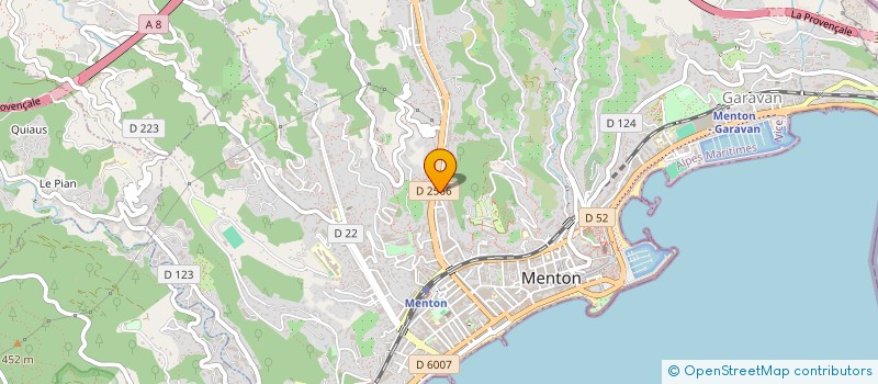 localisation de l'entreprise MADAME OLGA FOURSOVA  MENTON