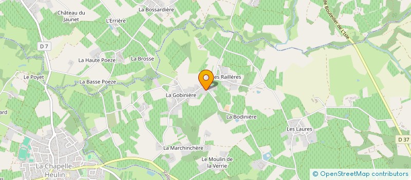 localisation de l'entreprise MADAME OLGA GIRARD à VALLET