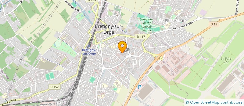 localisation de l'entreprise MADAME OLGA KABYFA à BRETIGNY-SUR-ORGE