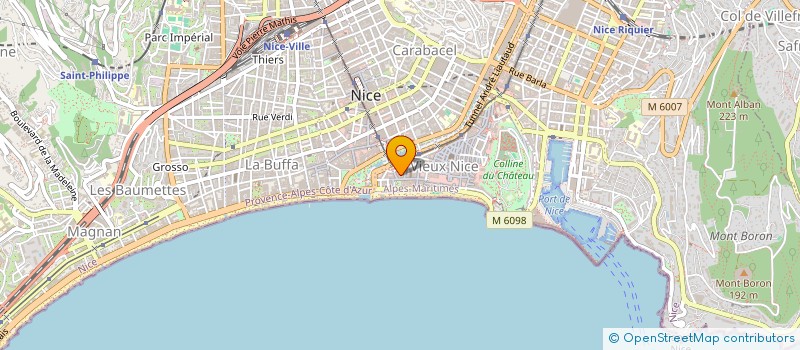 localisation de l'entreprise MADAME OLGA KALISTRATOVA à NICE