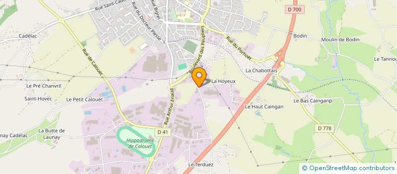 localisation de l'entreprise MADAME OLGA KHOMITCHONOK à LOUDEAC