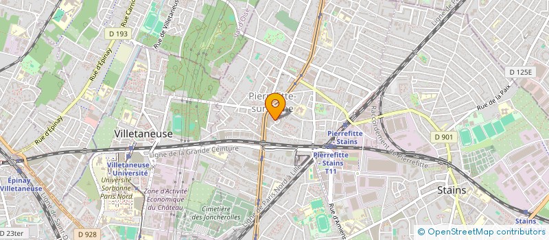 localisation de l'entreprise MADAME OLGA KOFFI à PIERREFITTE-SUR-SEINE
