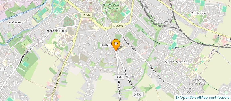 localisation de l'entreprise MADAME OLGA KOLTOVSKAYA à CAMBRAI