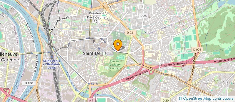 localisation de l'entreprise MADAME OLGA KRAVETS à SAINT-DENIS