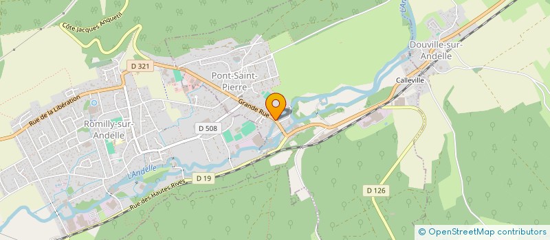 localisation de l'entreprise MADAME OLGA LALOUETTE  PONT-SAINT-PIERRE