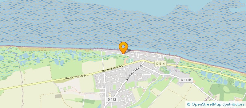 localisation de l'entreprise MADAME OLGA LEJEUNE  VER-SUR-MER