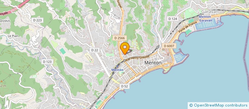 localisation de l'entreprise MADAME OLGA LIGIARDI à MENTON
