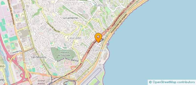 localisation de l'entreprise MADAME OLGA LOGUNOVA  NICE