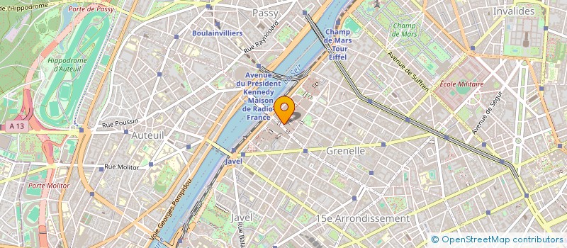 localisation de l'entreprise MADAME OLGA MAKUSHKINA  PARIS