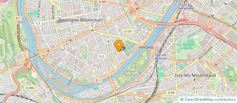 localisation de l'entreprise MADAME OLGA MANRESA à BOULOGNE-BILLANCOURT