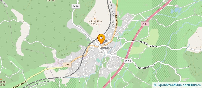 localisation de l'entreprise MADAME OLGA MARGARIA à GONFARON