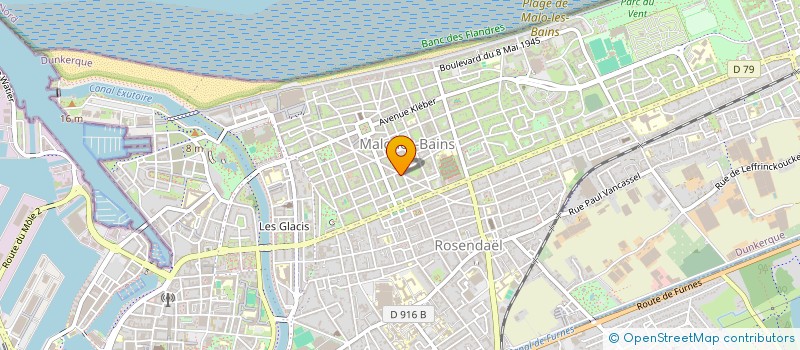 localisation de l'entreprise MADAME OLGA MARIE GAUPMANN à DUNKERQUE