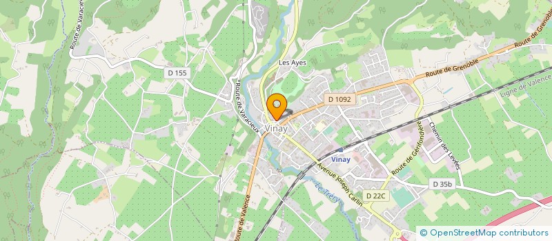 localisation de l'entreprise MADAME OLGA MICHTCHENKO  VINAY