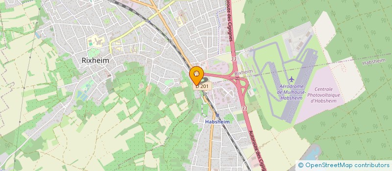 localisation de l'entreprise MADAME OLGA MINETTE  RIXHEIM