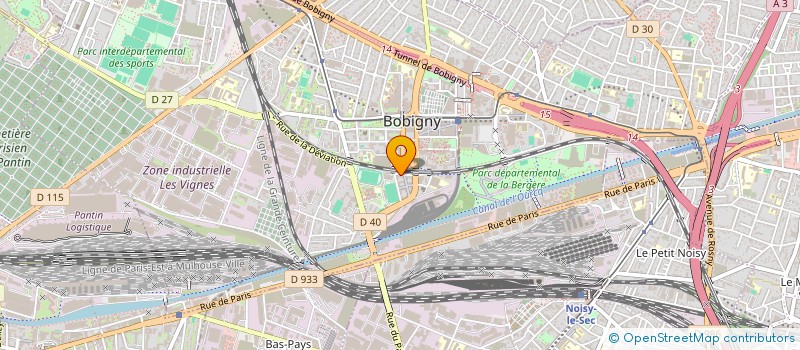 localisation de l'entreprise MADAME OLGA MOISE  BOBIGNY