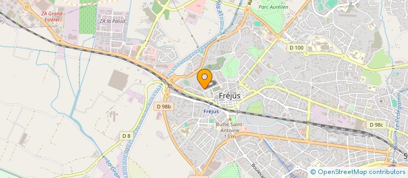 localisation de l'entreprise MADAME OLGA MOLINENGO à FREJUS
