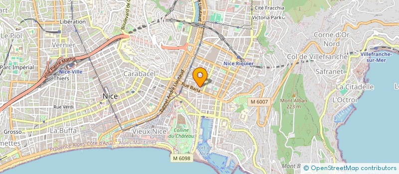 localisation de l'entreprise MADAME OLGA MOLODILO à NICE