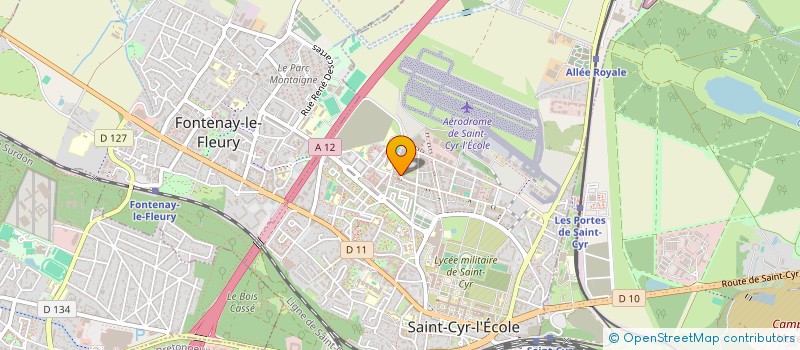 localisation de l'entreprise MADAME OLGA MOROZOVA  SAINT-CYR-L'ECOLE