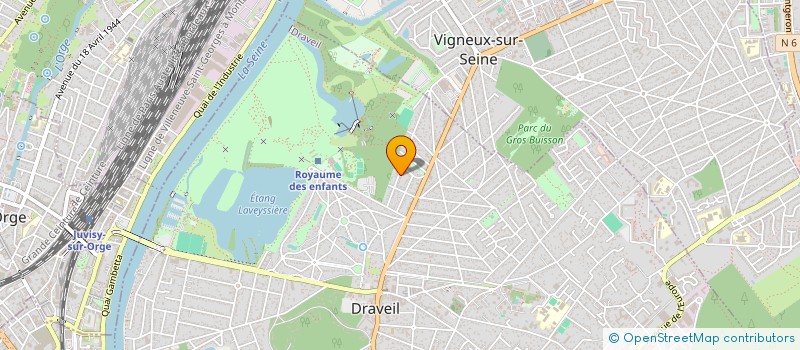 localisation de l'entreprise MADAME OLGA OUEDRAOGO à DRAVEIL