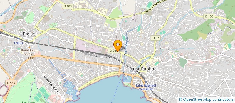 localisation de l'entreprise MADAME OLGA PANA à FREJUS