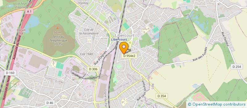 localisation de l'entreprise MADAME OLGA PANEK  LIBERCOURT