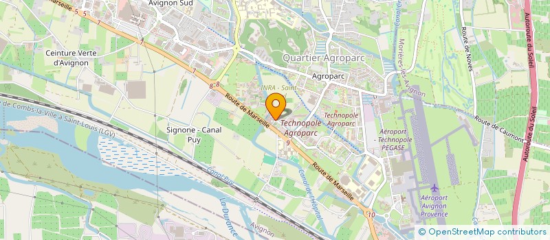 localisation de l'entreprise MADAME OLGA PAVLIUK  AVIGNON