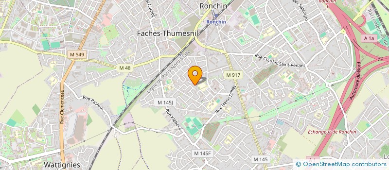 localisation de l'entreprise MADAME OLGA PEEVA à FACHES-THUMESNIL