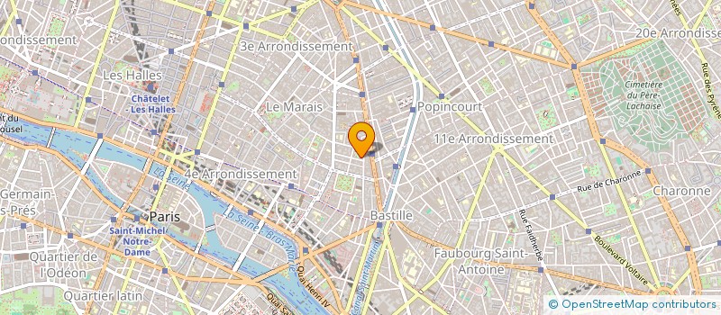 localisation de l'entreprise MADAME OLGA PEREPETCH  PARIS