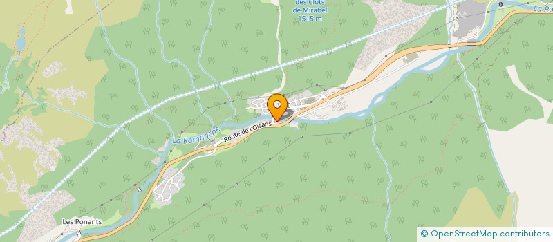 localisation de l'entreprise MADAME OLGA PEREZ  LIVET-ET-GAVET