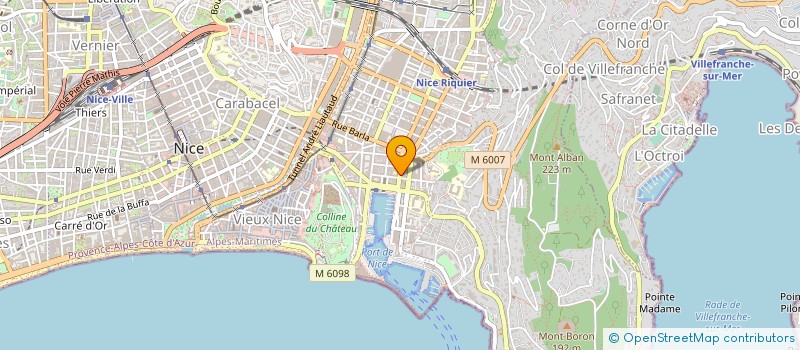 localisation de l'entreprise MADAME OLGA PERMIAKOVA à NICE