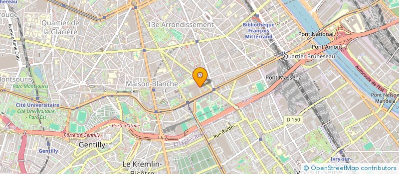 localisation de l'entreprise MADAME OLGA PETROVA  PARIS