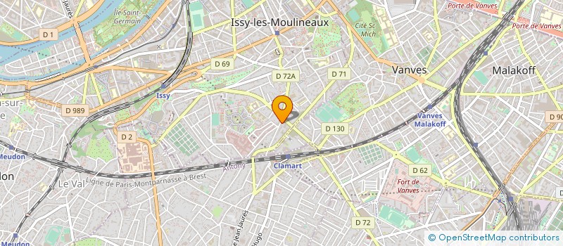 localisation de l'entreprise MADAME OLGA PETRUSHA à ISSY-LES-MOULINEAUX