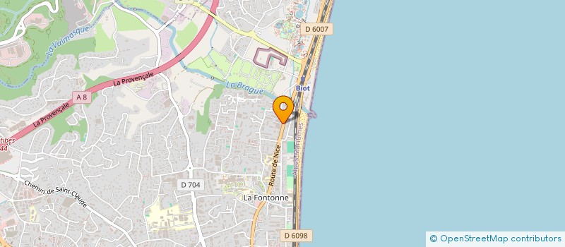 localisation de l'entreprise MADAME OLGA POSTEVCA  ANTIBES