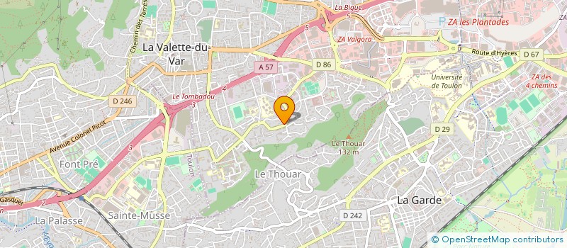 localisation de l'entreprise MADAME OLGA RANDRIANARISAINA à LA VALETTE-DU-VAR