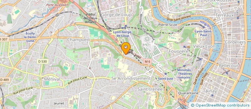 localisation de l'entreprise MADAME OLGA RAZANADRASOA  LYON