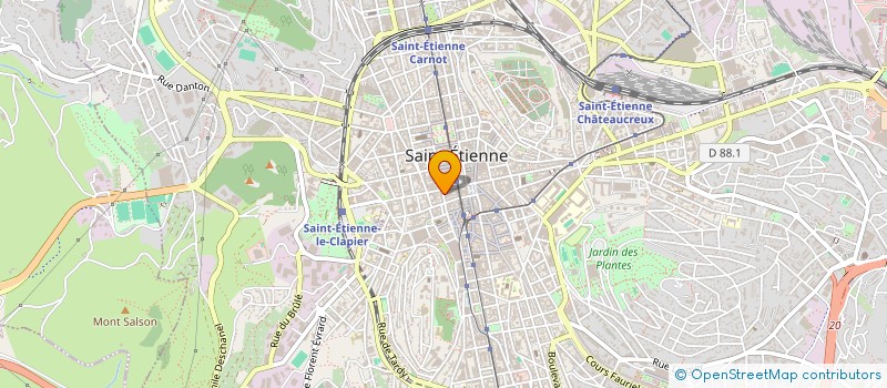 localisation de l'entreprise MADAME OLGA RIOS BERMUDEZ à SAINT-ETIENNE