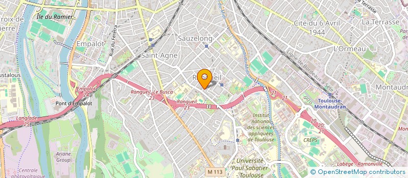 localisation de l'entreprise MADAME OLGA ROMANSKA à TOULOUSE