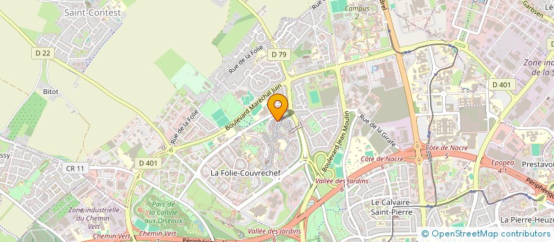 localisation de l'entreprise MADAME OLGA RYZHOVA à CAEN