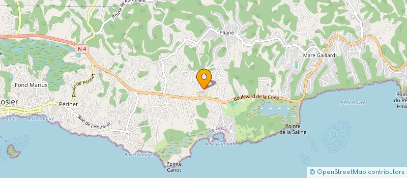 localisation de l'entreprise MADAME OLGA SCHELLENBERG  LE GOSIER