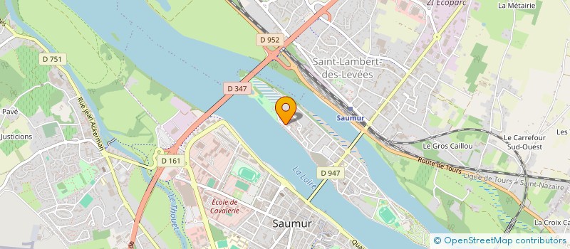 localisation de l'entreprise MADAME OLGA SHEVCHENKO  SAUMUR