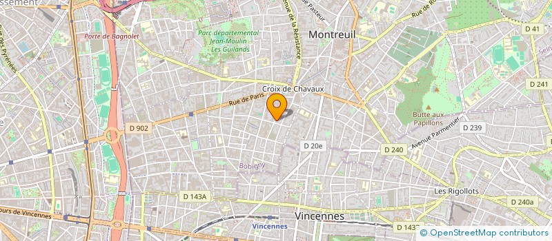 localisation de l'entreprise MADAME OLGA SHISHKINA à MONTREUIL